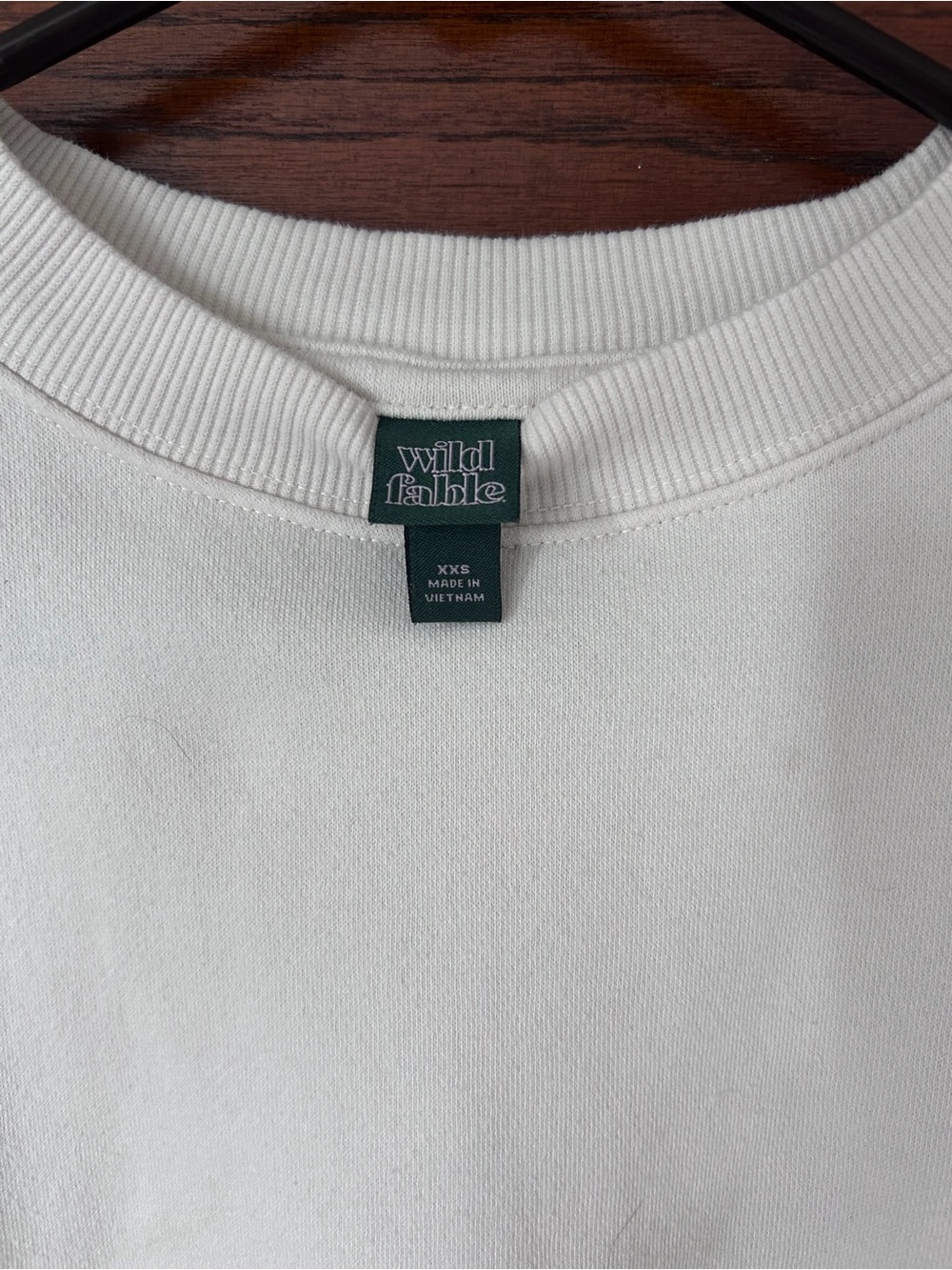 wild fable White Crewneck Sweatshirt